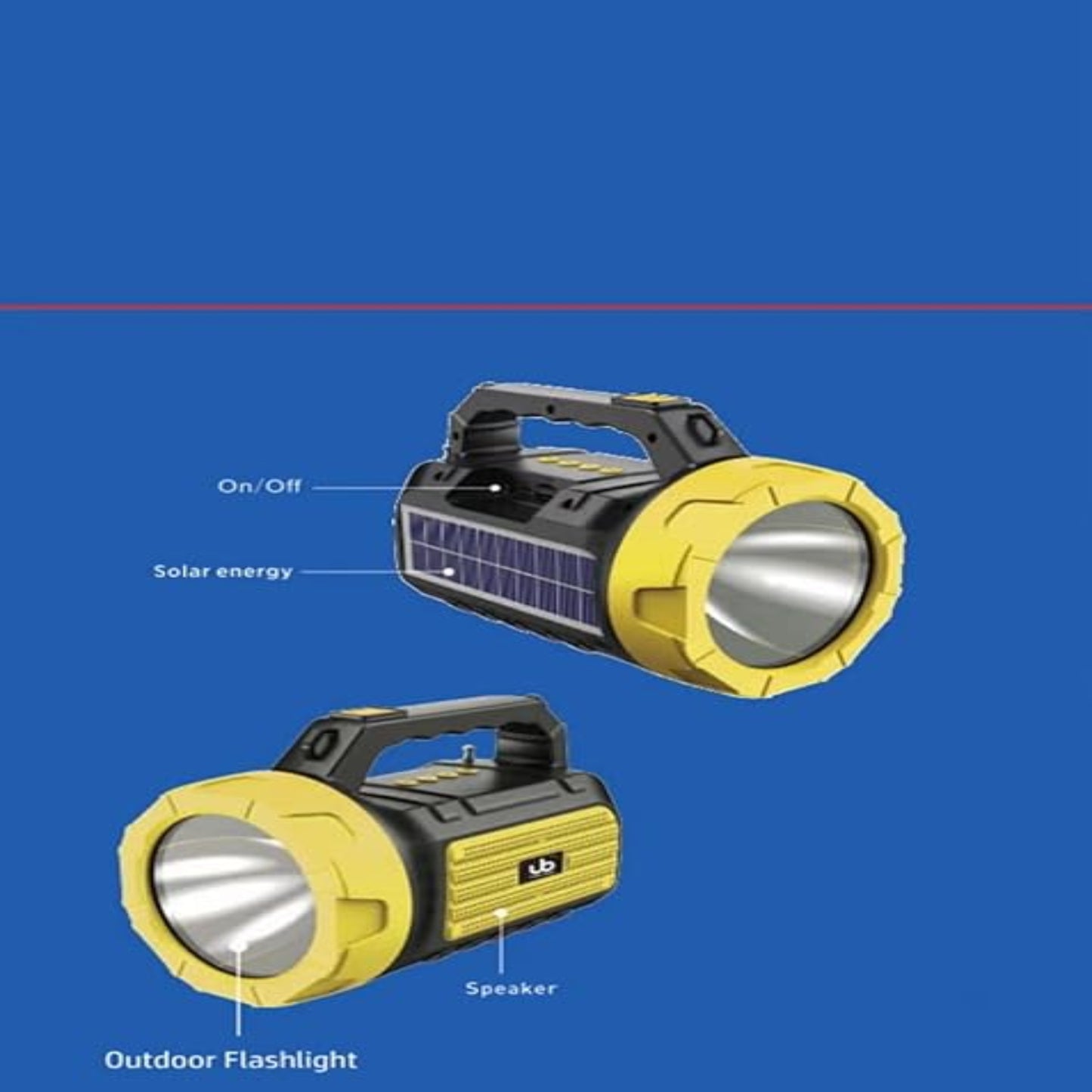 Solar Dual Lamp Speaker (BH-235)