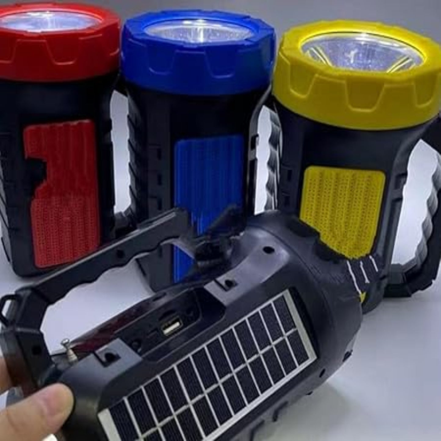 Solar Dual Lamp Speaker (BH-235)