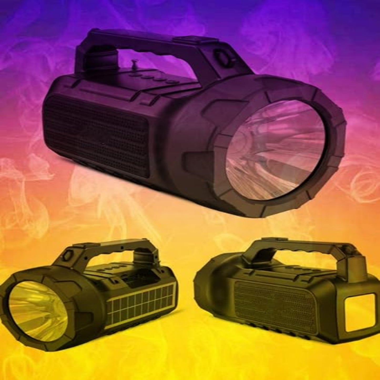 Solar Dual Lamp Speaker (BH-235)