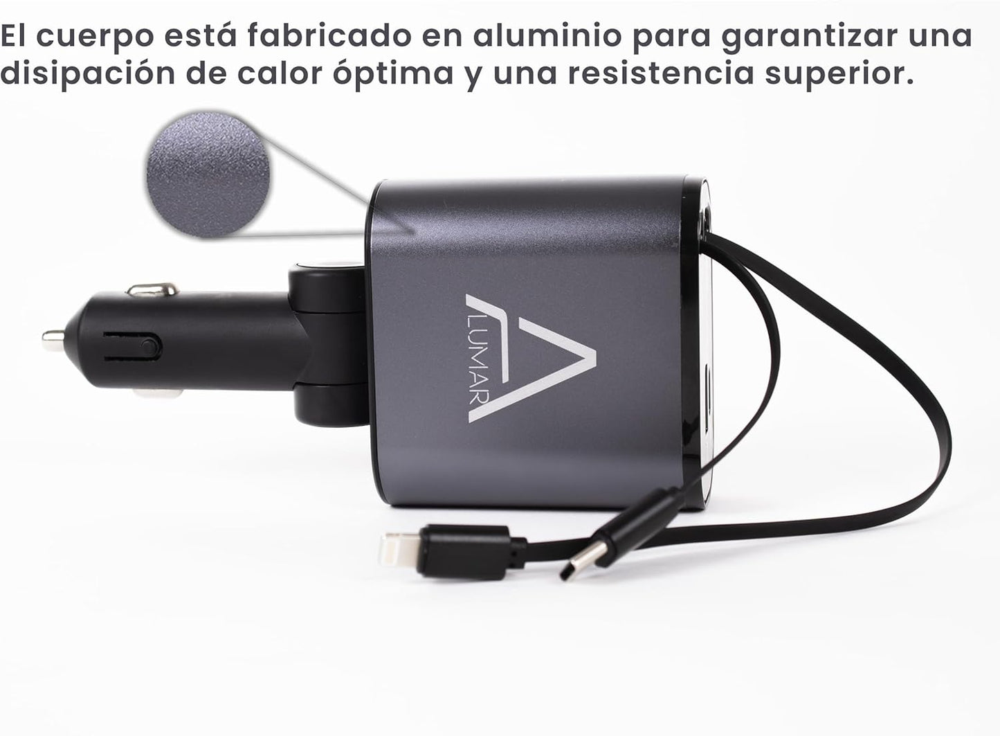 4-in-1 Super Fast Car Charger (120W)