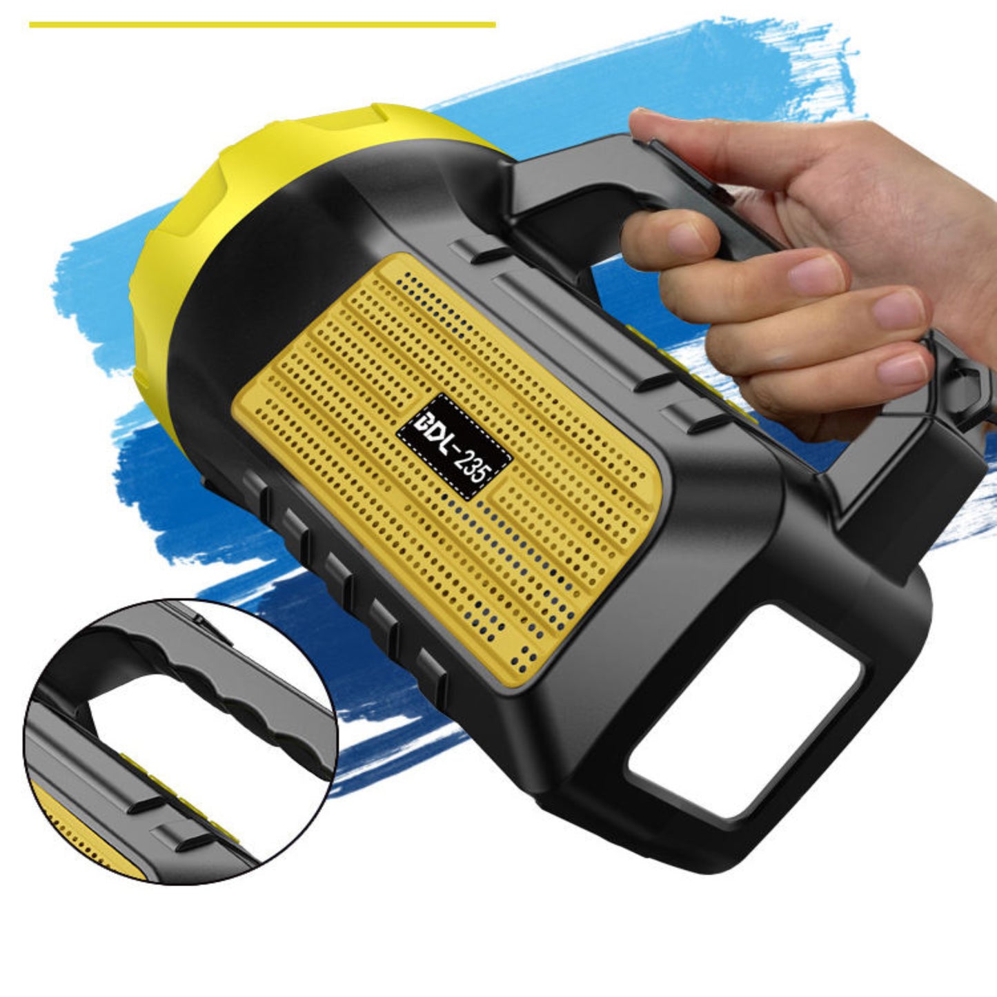 Solar Dual Lamp Speaker (BH-235)