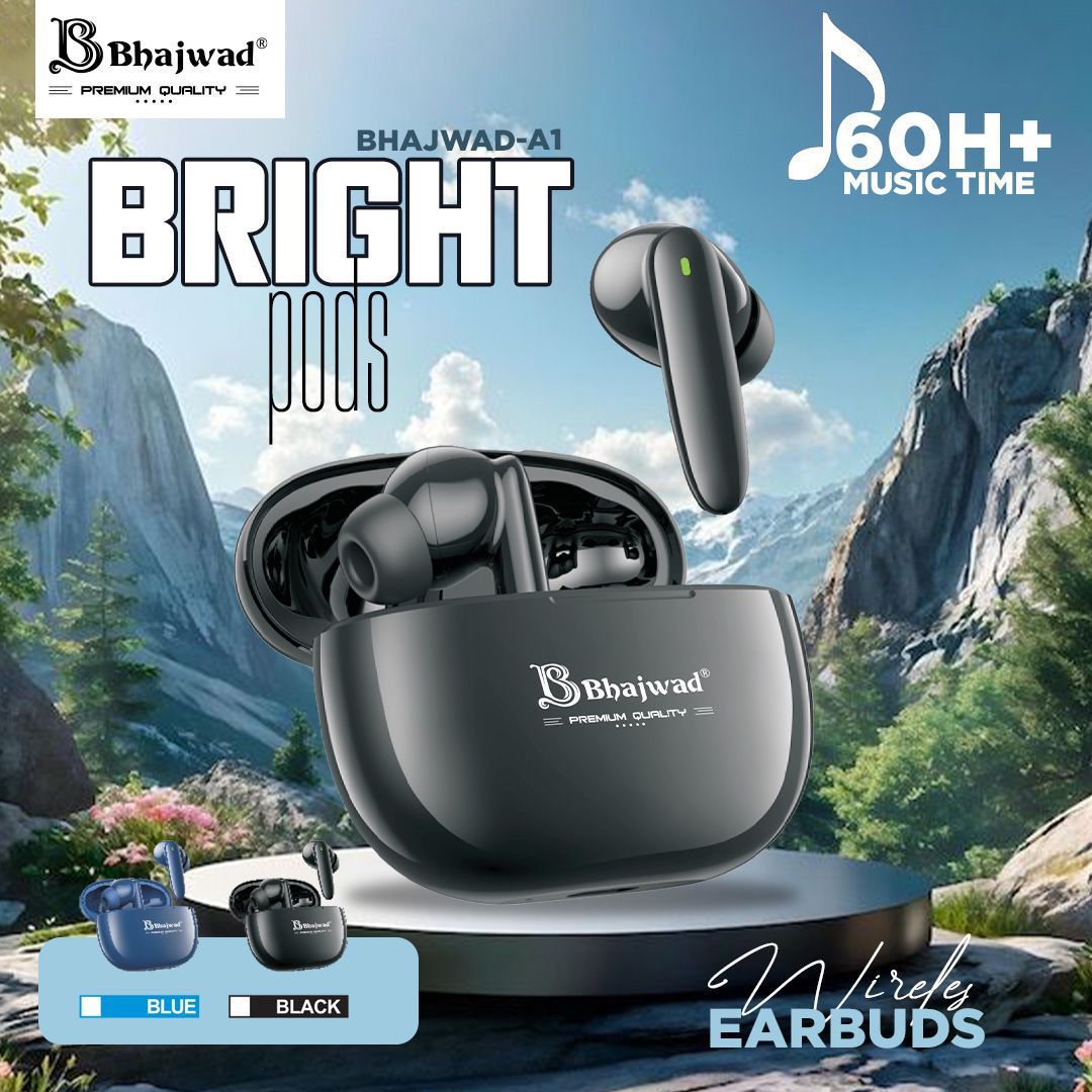 Bright Pods (Bhajwad‑A1) Wireless Earbuds